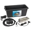 Image de Ubbink, Fontaine + bassin de jardin, Niagara set 30 - Cascade pour étang - Avec éclairage LED - Set complet