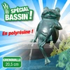 Image de Gargouille Grenouille (1) - Ø9-13 mm - H20,5 cm