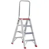 Image de Altrex, Échelle, Sierra SDO 4 Dubbele trap - Aluminium - 2 x 4 treden - max. werkhoogte 2.95 m. (Échelle deux plans, 87 cm)