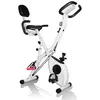 Image de 3 en 1 Vélo d'appartement Pliable - 8 Niveaux de Résistance Magnétique - Volant d'Inertie 2,5KG - écran LCD - Siège Réglable