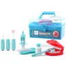 Image de Johntoy Jeu de dentiste en valise 10 pièces bleu