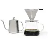 Image de Leopold Vienna Coffret cadeau Slow Coffee, Cafetière, Transparent, Argent