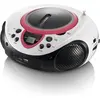 Image de Lenco Scd-38 (FM, Fréquence radio (RF)), Radio, Rose, Blanc