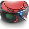 Image de Lenco Scd-550 (FM, Bluetooth), Radio, Rouge