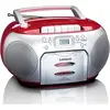 Image de Lenco SCD-420 (FM), Radio, Rouge, Argent