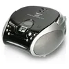Image de Radio FM Stéréo Portable avec Lecteur CD et Antenne Télescopique Lenco Noir / Argent