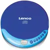 Image de LENCO CD-011BU - Lecteur CD portable, Discman - Bleu, Lenco bleu