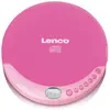 Image de Lecteur CD portable LENCO CD-011PK, Discman - Rose, Lenco rose