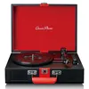 Image de Classic Phono TT-110BKRD - Platine vinyle Bluetooth® avec haut-parleurs intégrés - Noir Rouge