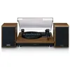 Image de Lenco LS-100WD - Platine avec haut-parleurs external - Bois