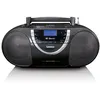 Image de Radio DAB+/FM Boombox avec Lecteur CD et Bluetooth Portable Lenco Noir