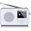 Image de Lenco PDR-036 (DAB+ DAB, FM, Bluetooth), Radio, Blanc