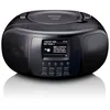 Image de Lenco SCD-6000BK - Radio Internet portable avec DAB+/FM, Bluetooth®, lecteur CD et grand écran LCD couleur - Noir