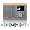Image de Lenco DAR-017WH (WD) (DAB+ DAB, FM, Bluetooth), Radio, Gris, Marron