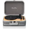 Image de Classic Phono TT-116GY - Platine vinyle rétro Bluetooth® avec haut-parleurs intégrés - Gris