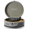 Image de Lenco LS-66GY - Platine vinyle rétro en bois avec haut-parleurs intégrés, Bluetooth® et cellule AT3600L - Gris