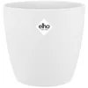 Image de ELHO Pot de fleur BRUSSELS rond - Ø 24.3 x H 23.2 cm - Blanc