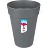 Image de Pot De Fleur Elho Plastique Rond Loft Urban Gris Anthracite Ø 34 X 45,6 Cm 23 L