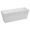 Image de Bac à fleurs balconniere Loft Urban - 50 cm - Blanc