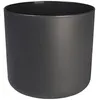 Image de ELHO Pot de fleurs rond B.for Soft - Noir - Ø 35 x H 32 cm - Intérieur - 100% recyclé