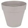 Image de Pot de fleurs rond Loft Urban - Ø 30 cm - Gris chaud