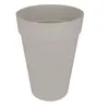 Image de Elho pot de fleur haut loft urban rond - oe 35 x h 46 cm - gris chaud