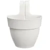 Image de Balconnière en plastique Elho Vibia Campana Easy Hanger Small blanc soie - Ø 24 cm