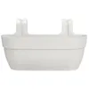 Image de Balconnière en plastique Elho Vibia Campana Easy Hanger Large blanc soie - 46 x 24 x 26,5 cm