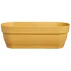 Image de ELHO Balconniere ovale Vibia Campana - Plastique - Réservoir - 50 x 18,2 H 17 cm - Jaune Miel