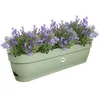Image de Planteur rectangle VIBIA - Plastique - Réservoir - Ø70 - Vert