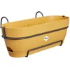 Image de ELHO Balconniere ovale Vibia Campana Allin1 - Plastique - Réservoir - 50,4 x 26 x H17,7cm - Jaune Miel
