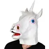 Image de masque latex tête licorne adulte - boland 00145