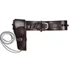 Image de Accessoire de déguisement - ceinture holster cow-boy western 110cm marron - boland 00579