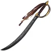 Image de Accessoire de déguisement - sabre plastique lame gravé franges pirate 68cm - boland 00668