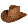 Image de chapeau de cowboy marron clair adulte - boland 01268