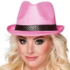 Image de borsalino funky rose adulte - Coloris : Rose01398