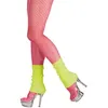 Image de paire de jambières polyester jaune fluo adulte - boland 01752