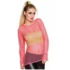 Image de T-shirt Fluo Rose Années 80 Femme Taille Unique - Rose fluo - Taille Unique