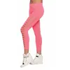 Image de legging troué rose fluo adulte - boland 02322