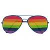Image de paire de lunettes soleil rock arc-en-ciel adulte - boland 02656