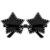 Image de paire de lunettes noir étoiles rock star adulte - boland 02665