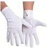 Image de Gants Blancs Adulte Avec Bouton Pression L/xl - Blanc - Taille Unique