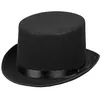 Image de chapeau haut-de-forme feutre colin noir adulte - boland 04004
