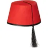 Image de chapeau tarbouche fez rouge moyen-orient homme - boland 04016
