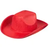 Image de chapeau cowboy rouge rodéo adulte - boland 04075