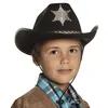 Image de Boland chapeau pour enfants Sheriff junior taille unique noir