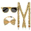 Image de accessoires déguisement disco or adulte - - jaune - boland 13485