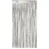 Image de Boland Rideau de Noël argenté métallique 200 x 100 cm (1 pcs)