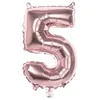 Image de Boland ballon numéro 5 or rose 86 cm