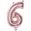 Image de Boland ballon numéro 6 or rose 86 cm